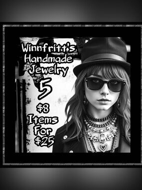 5 $8 Items For $25💫Winnfritt’s Handmade Jewelry